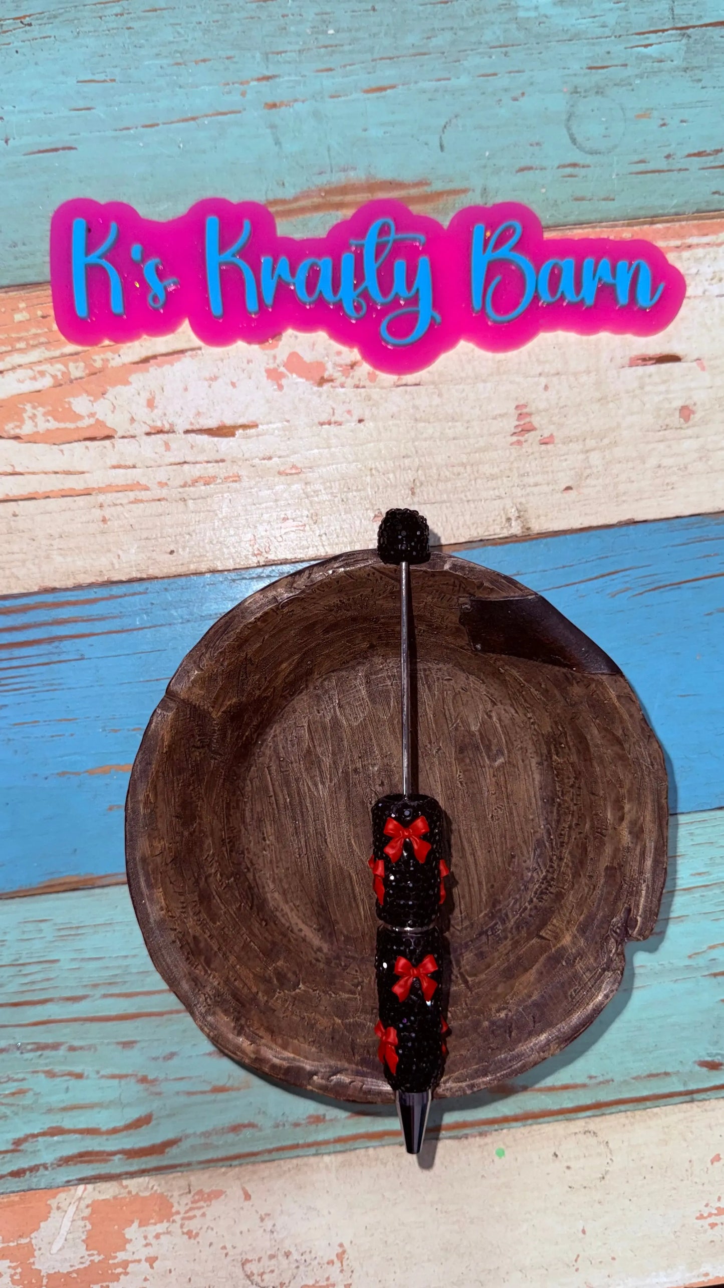 Beadable Pens-Rhinestone Super Blingy “Fancy” K's Krafty Barn