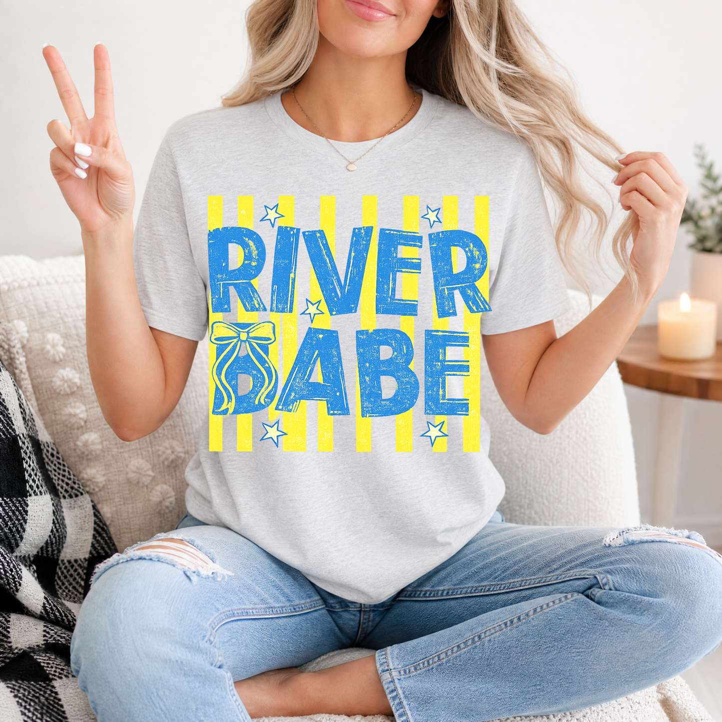 River Babe Premium Graphic Tee