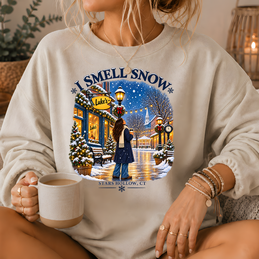 I Smell Snow Crewneck Sweatshirt