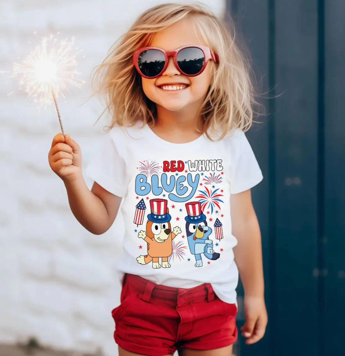 Red White & Bluey K's Crafty Vibes Co.