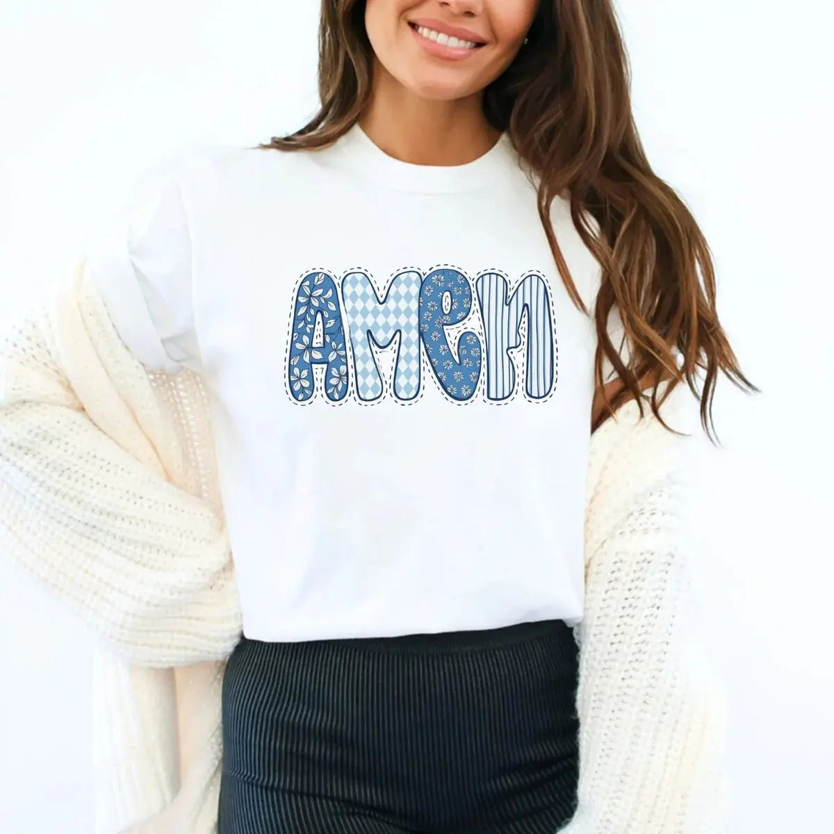 Amen Faith Graphic T-Shirt K's Krafty Barn
