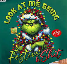 Look at me being festive & shit