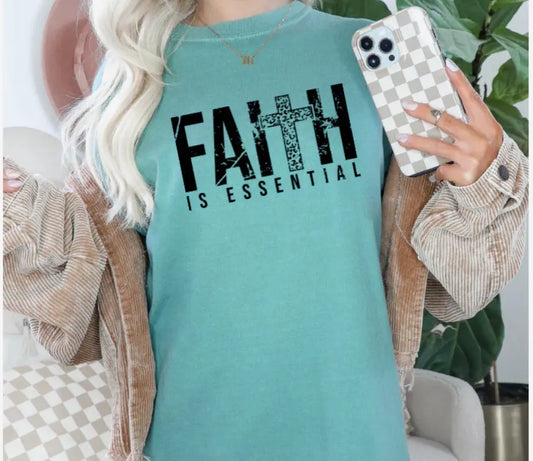 Faith Is Essential K's Crafty Vibes Co.