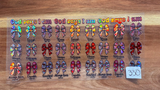 #330 God says I am K's Krafty Barn