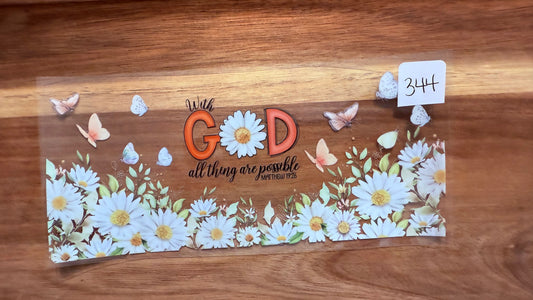 With God all things are possible #344