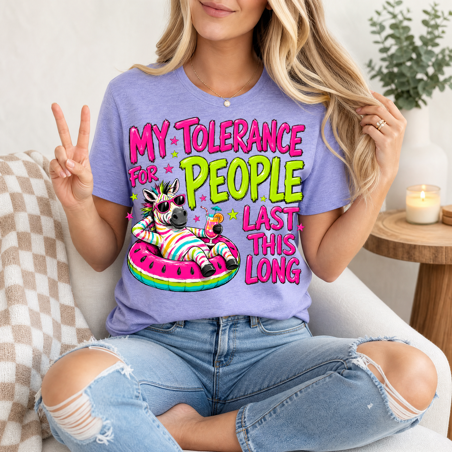 My Tolerance For People Premium Graphic Tee
