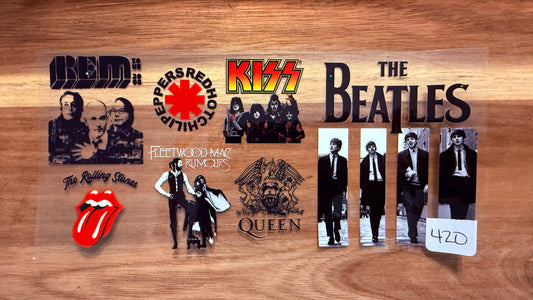 #420 The Beatles, Kiss, The Rollin Stones
