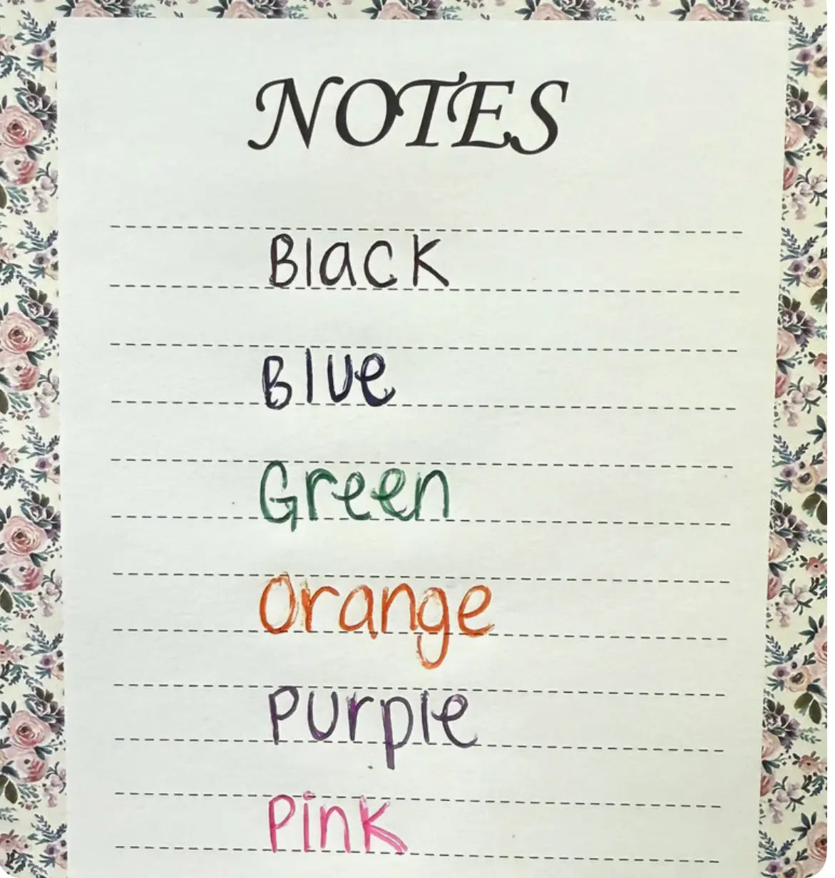 Black, Pink, Purple, and Blue Ink K's Crafty Vibes Co.