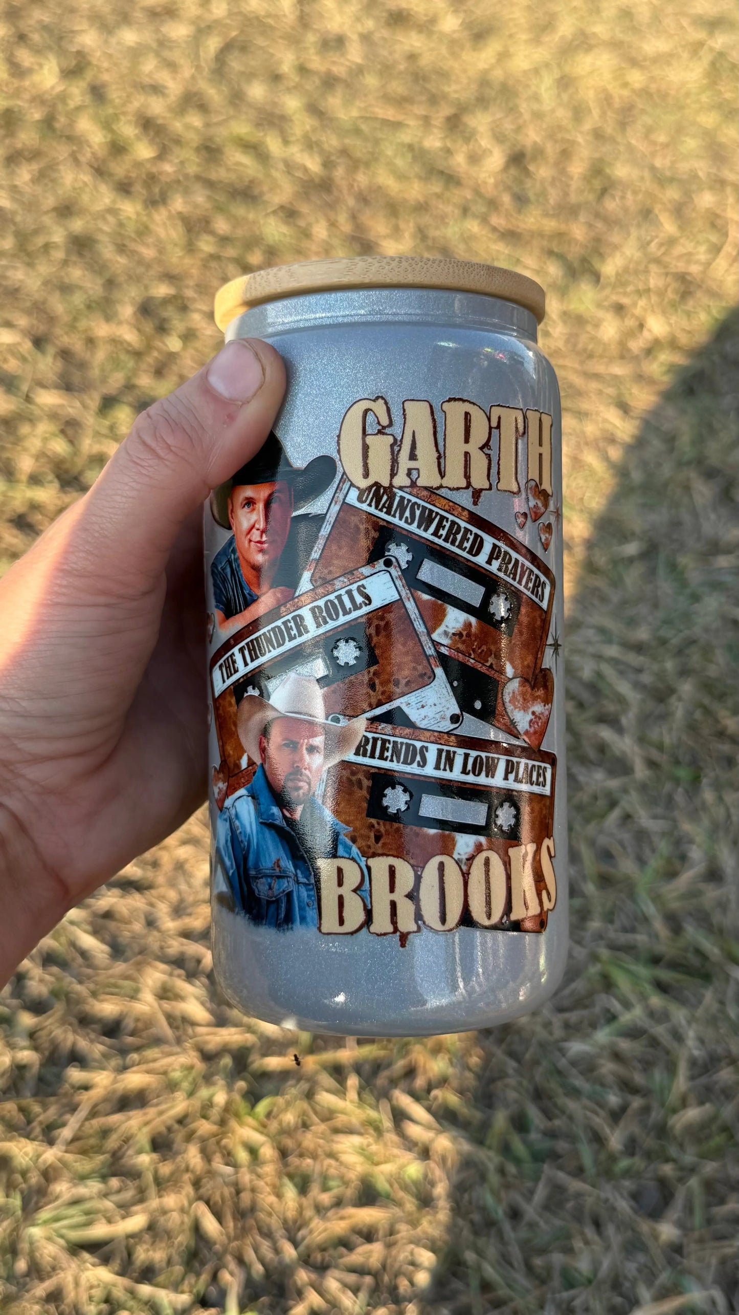 Garth 16oz Glass Libby K's Krafty Barn