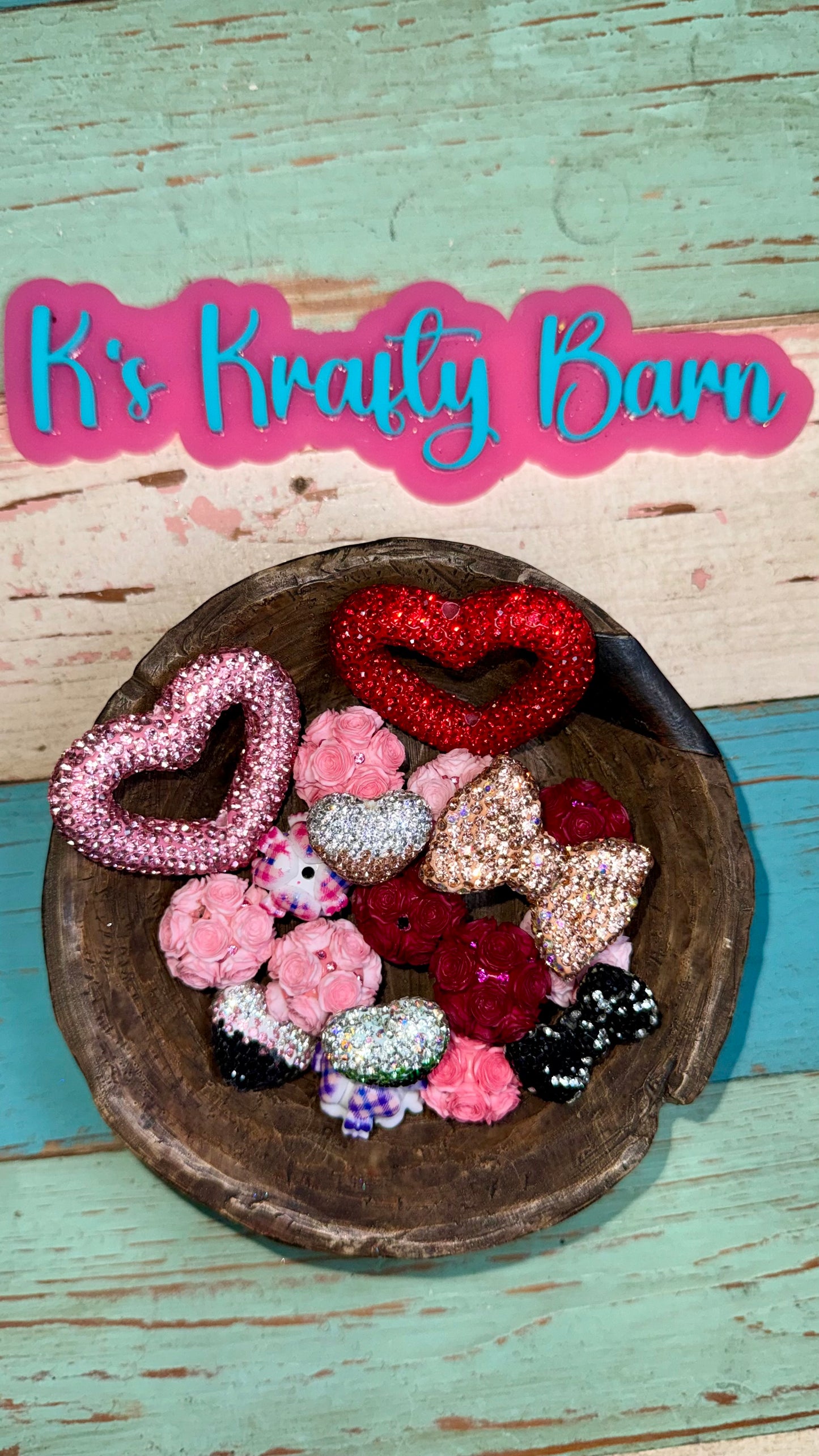 Wholesale Heartbreaker- Acrylic Rhinestone Bead Mixes