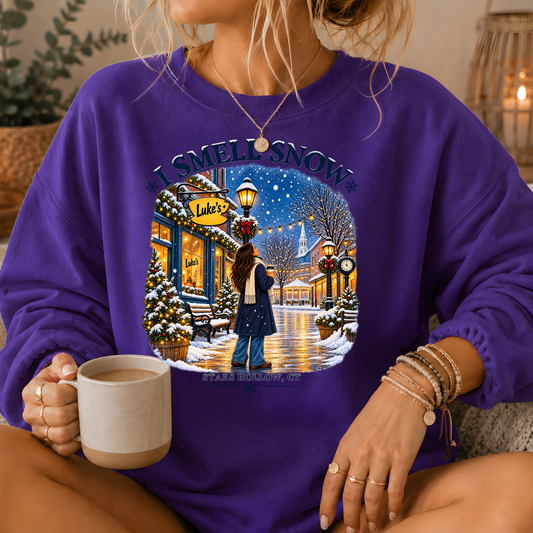 I Smell Snow Crewneck Sweatshirt