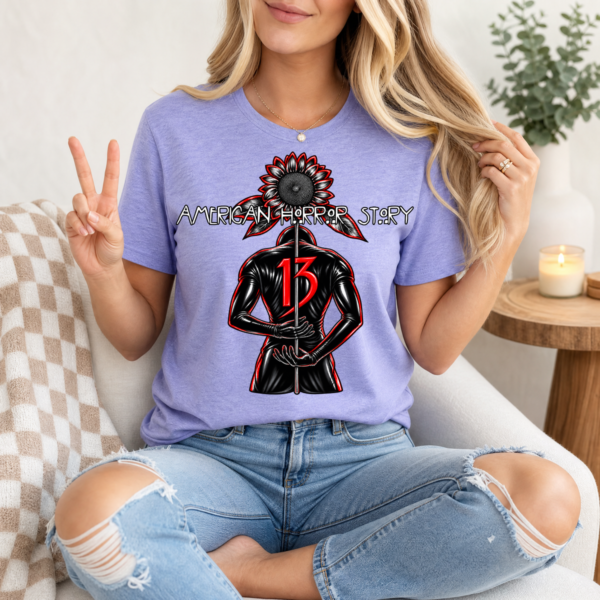 AHS 13 Sunflower Premium Graphic Tee