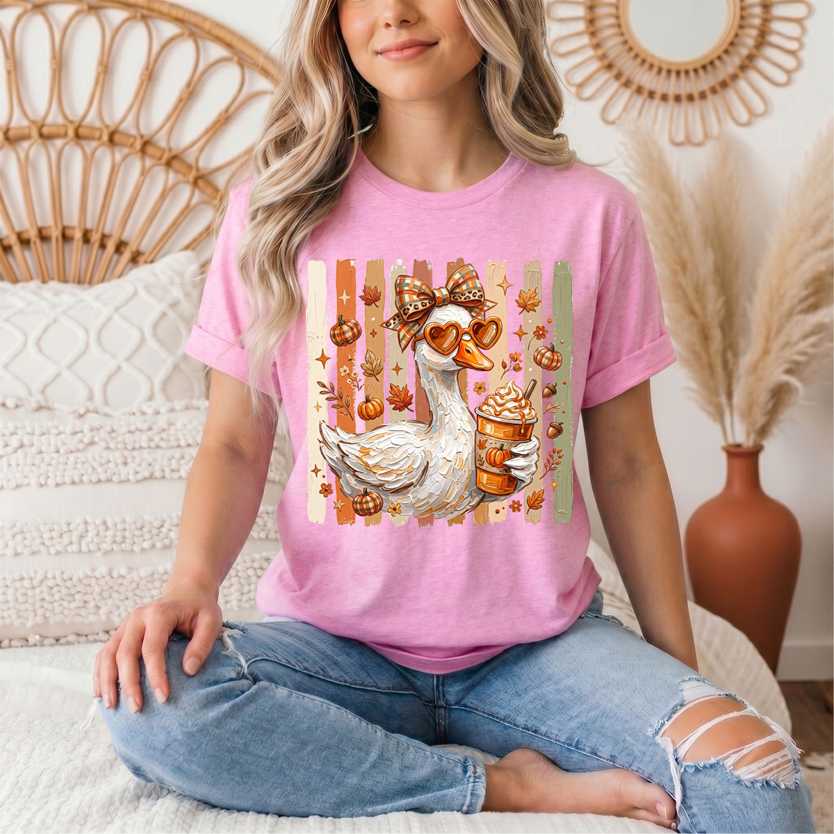 Pumpkin Spice Goose Premium Graphic Tee