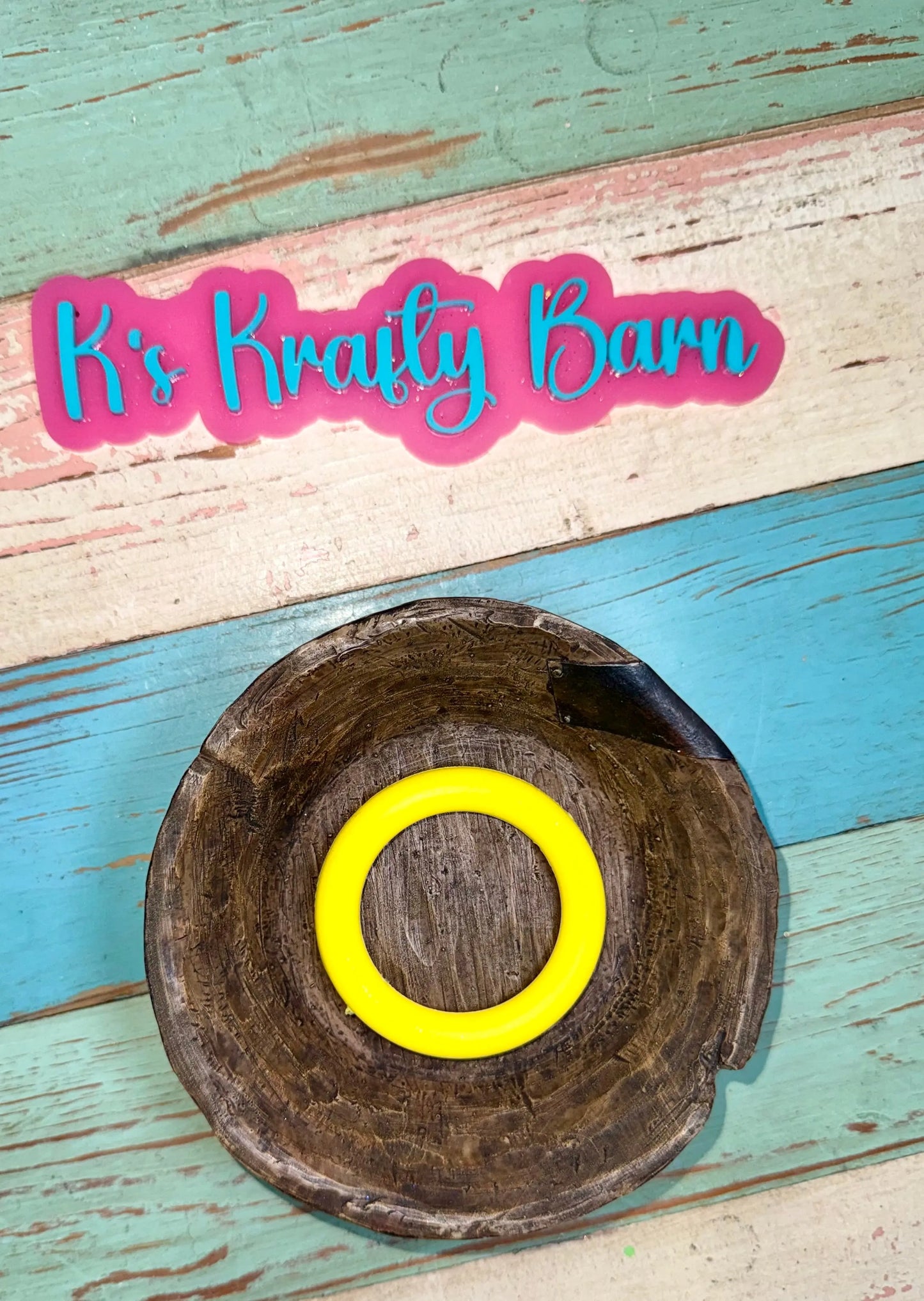 65mm Silicone Round Ring- solid colors K's Krafty Barn