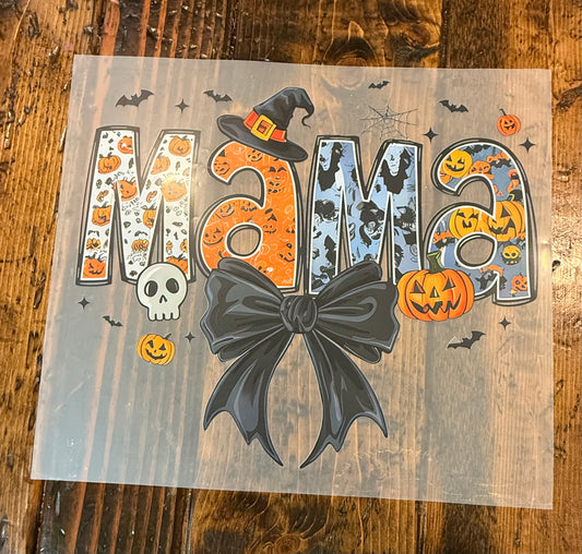 Mama Halloween Pumpkin