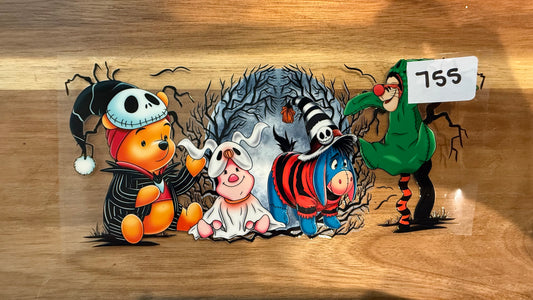 #755 Pooh Halloween