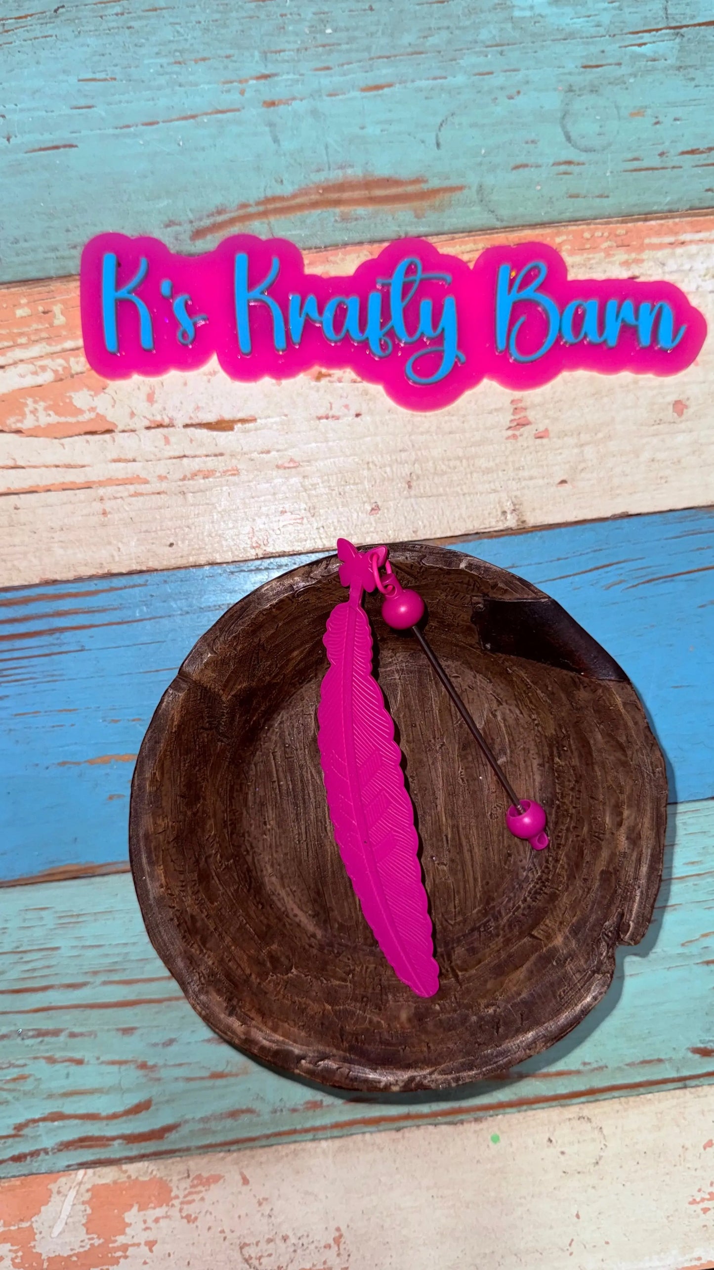 Beadable FEATHER Bookmarks K's Krafty Barn