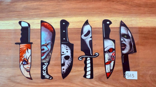 #513 Spooky knives K's Krafty Barn