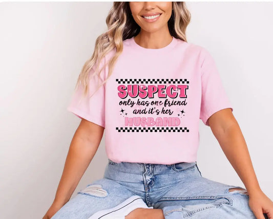 Suspect Only Has One Friend K's Crafty Vibes Co.