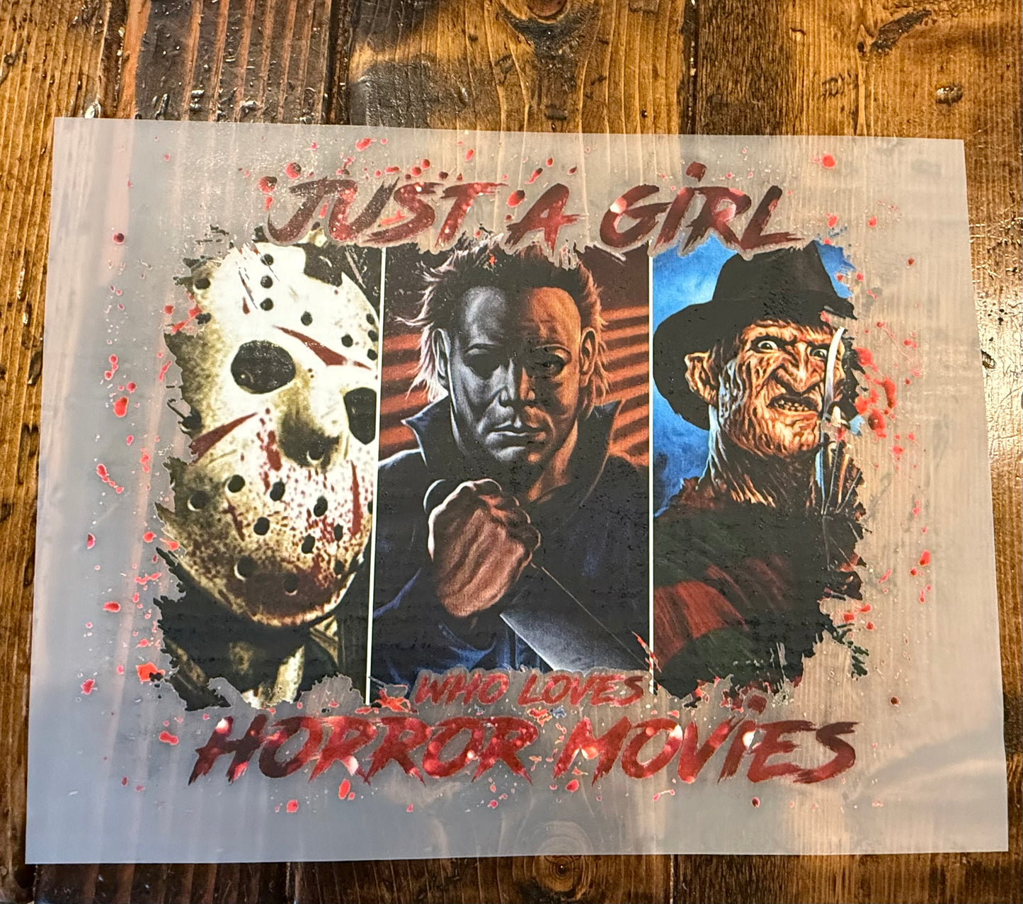 Girl who loves Horror Movies