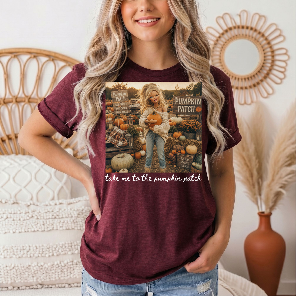 Take Me to the Pumpkin Patch Graphic Tee