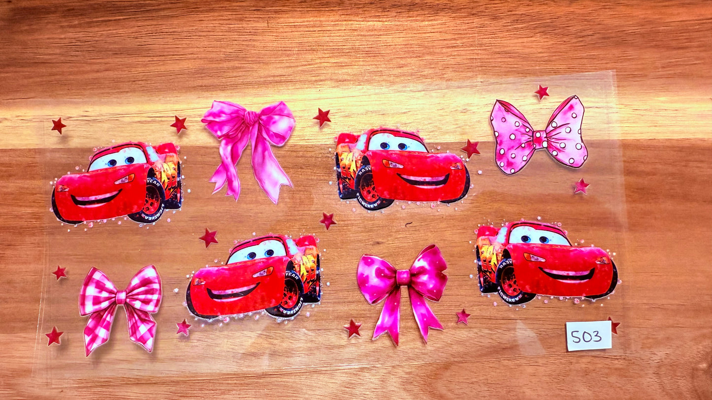 #503 Cars with bows