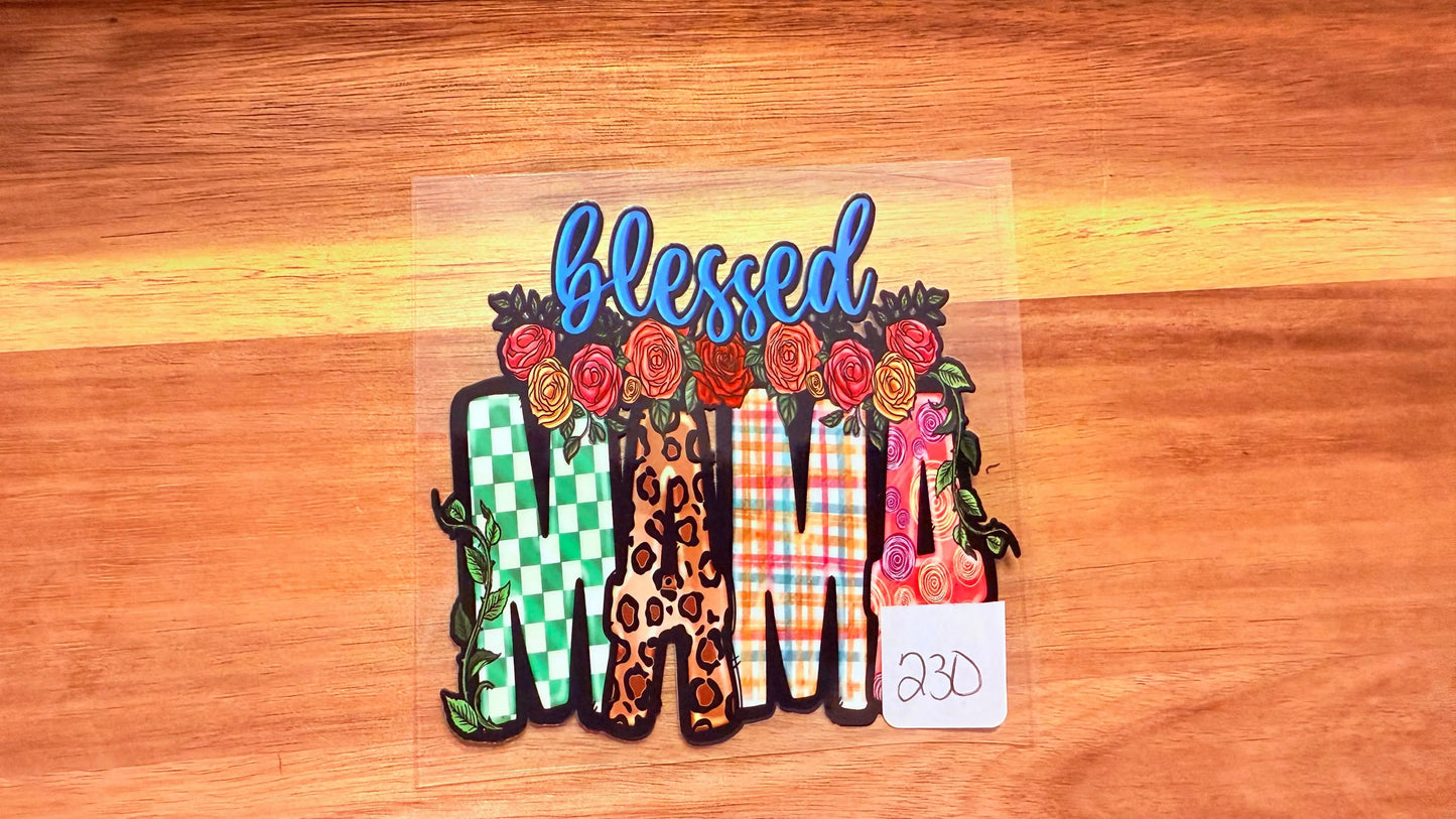 #230 Bless Mama all prints K's Krafty Barn