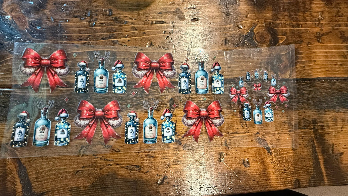 #854 Christmas Gin K's Krafty Barn