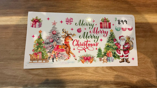 #899 Merry Merry Christmas K's Krafty Barn