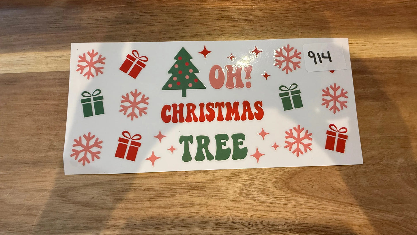 #914 Oh Christmas Tree K's Krafty Barn