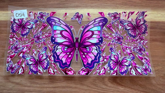 #54 Pink and Purple butterflies K's Krafty Barn