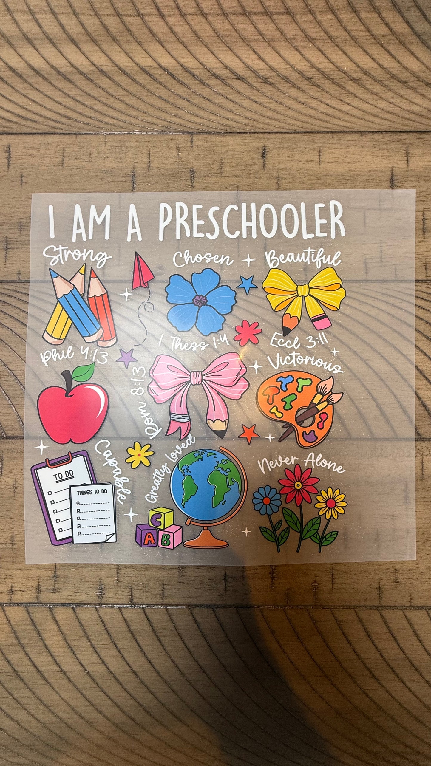 I am a Preschooler