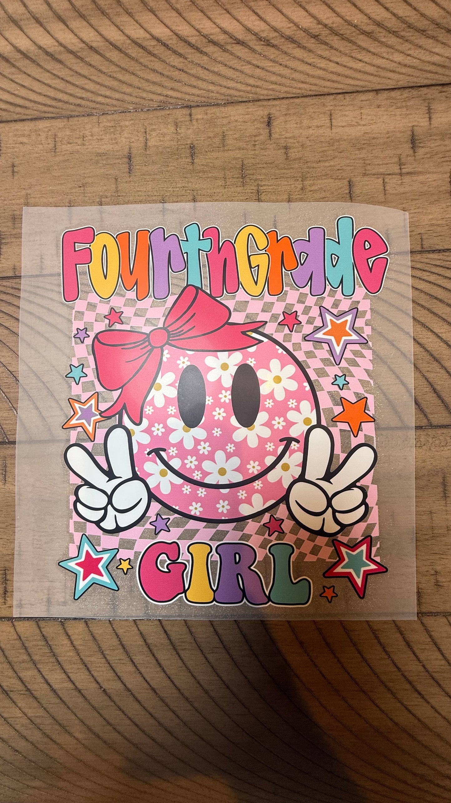 Fourth grade girl