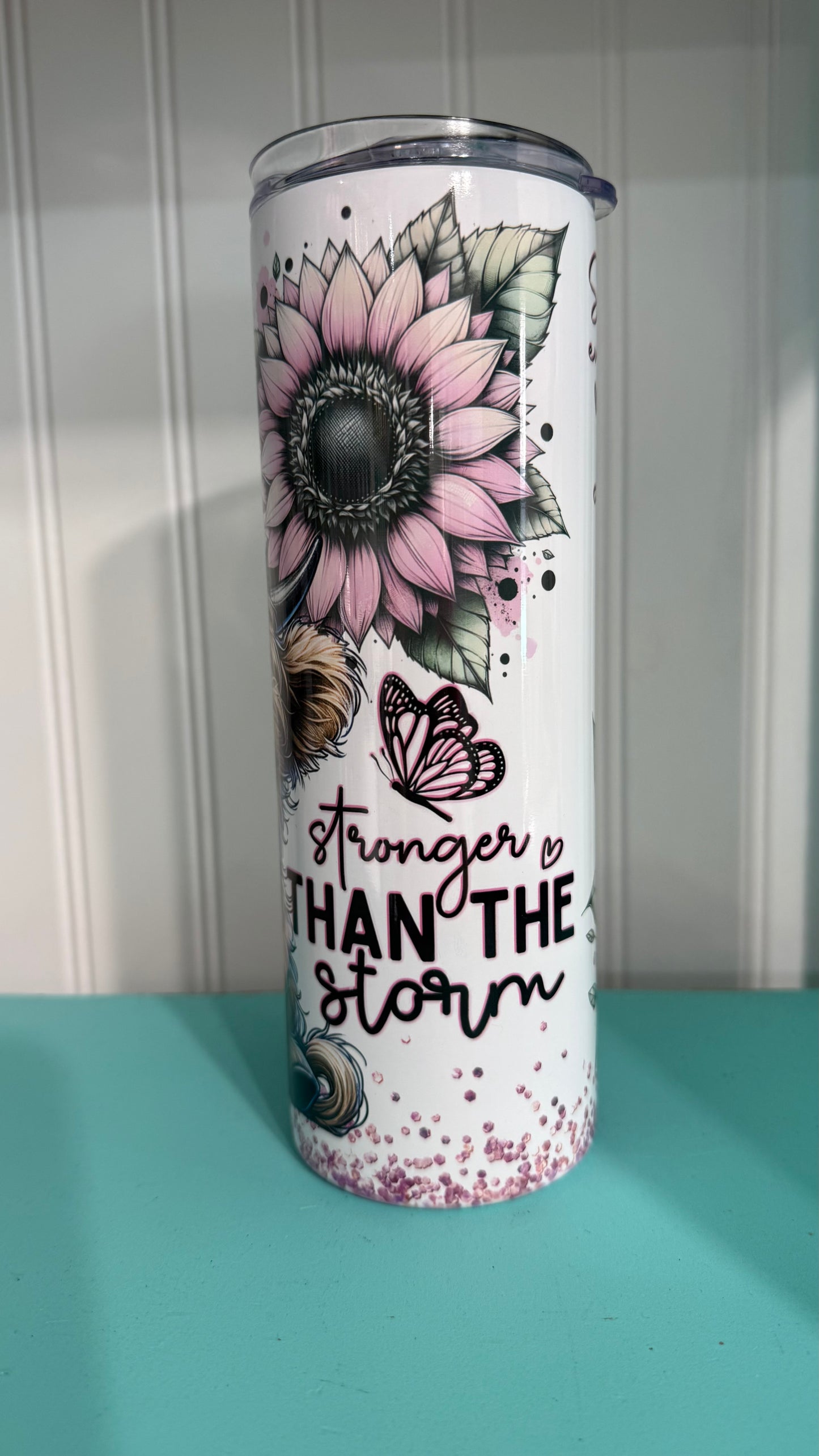 Stronger than the storm 20oz Insulated