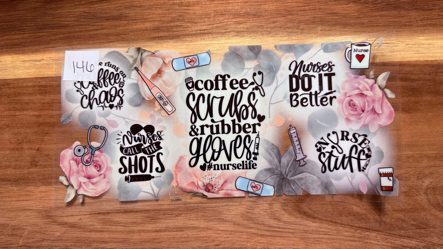 #146 Coffee, Scrubs, and Rubber gloves