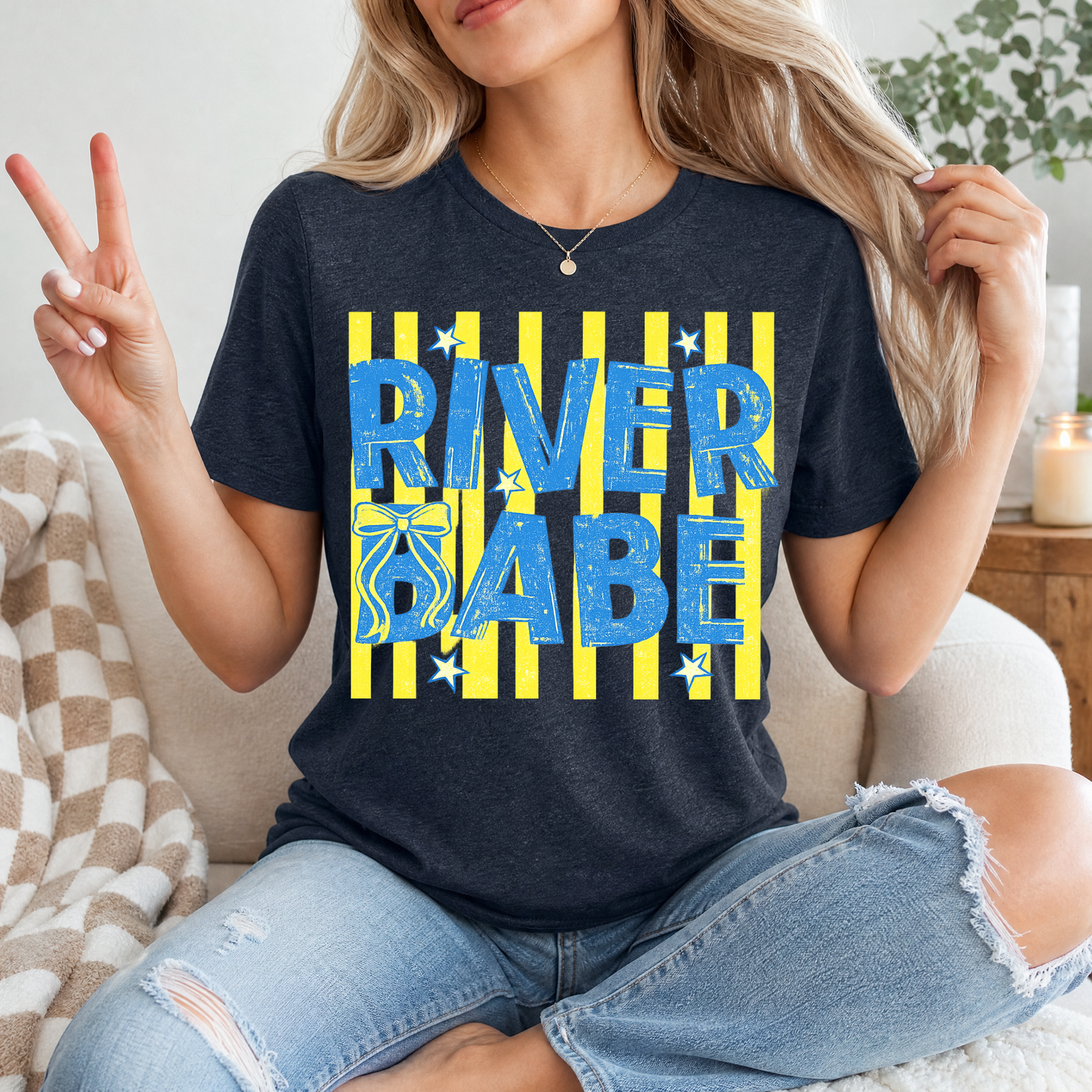 River Babe Premium Graphic Tee