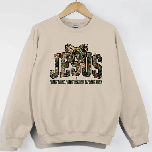 Jesus The Way The Truth The Life Camo Christian K's Krafty Barn