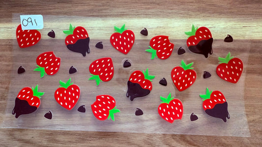 #91 Chocolate covered strawberries K's Krafty Barn
