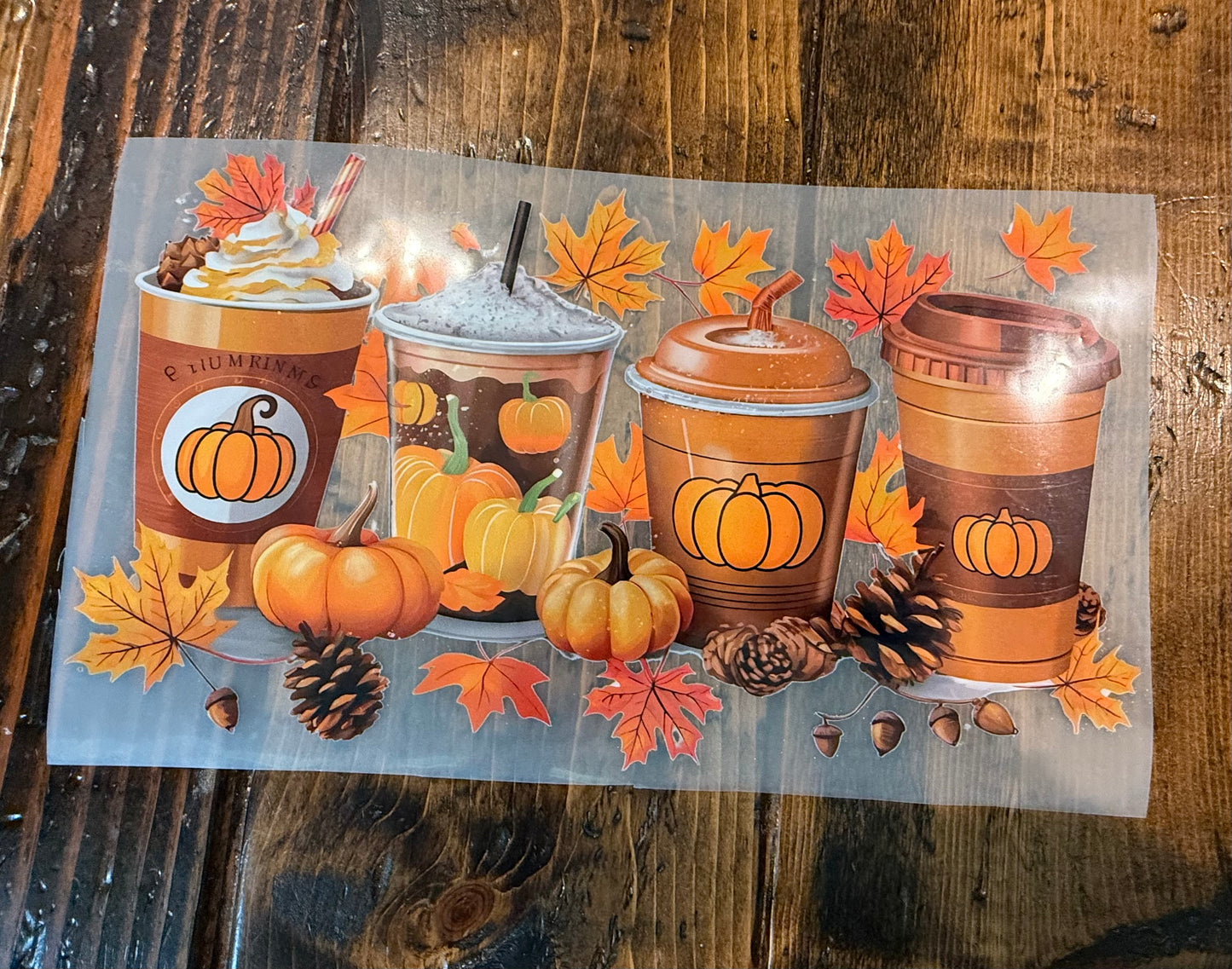 4 pumpkin drinks