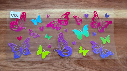 #53 Pastel Butterflies K's Krafty Barn