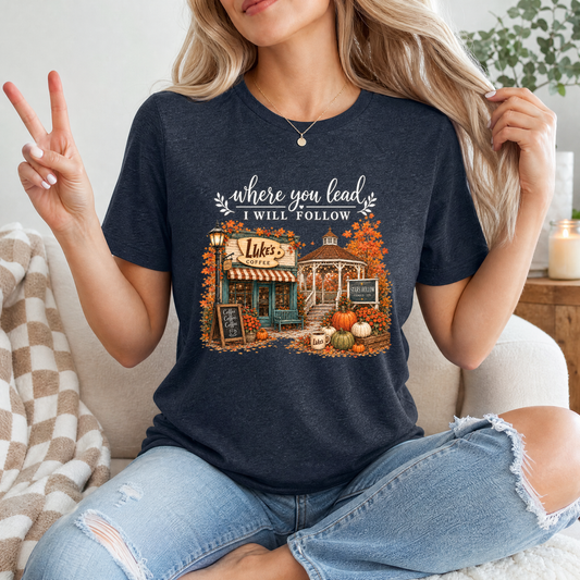 Where You Lead, I Will Follow Premium Graphic Tee