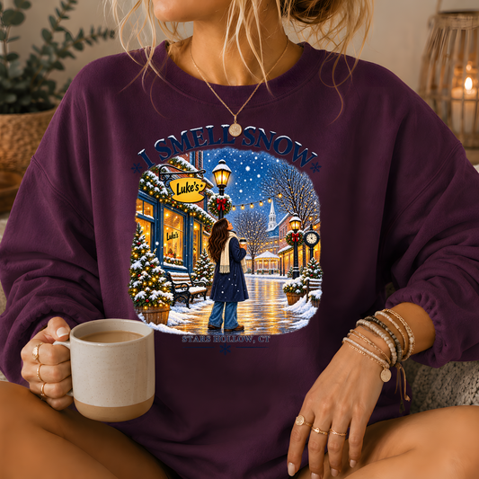I Smell Snow Crewneck Sweatshirt