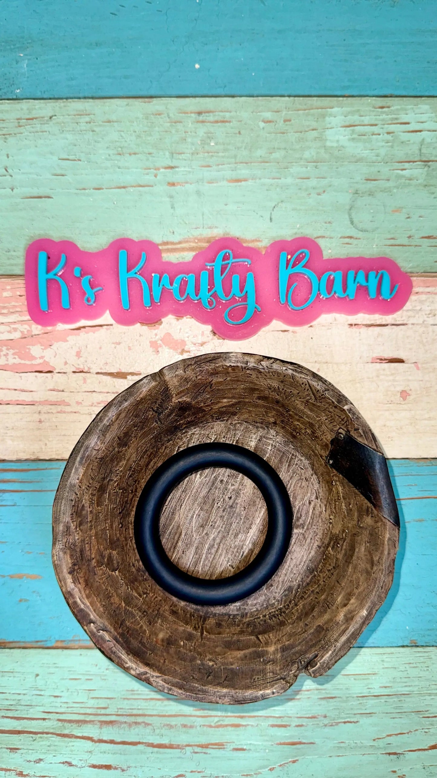 65mm Silicone Round Ring- solid colors K's Krafty Barn