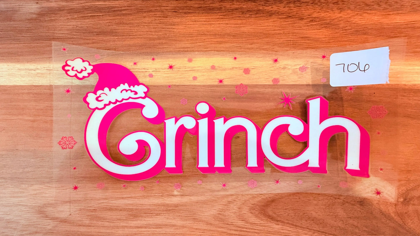 #706 Grinch Pink K's Krafty Barn