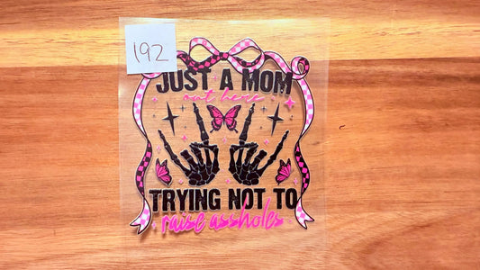 #192 Just a Mom out here trying not to raise assholes K's Krafty Barn
