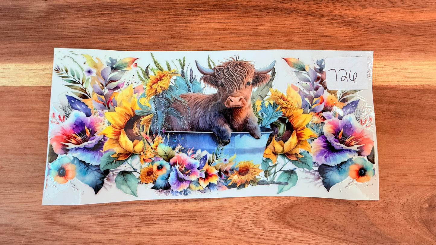 #726 Highland flowers