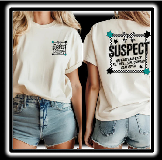 Suspect Appears Laid Back