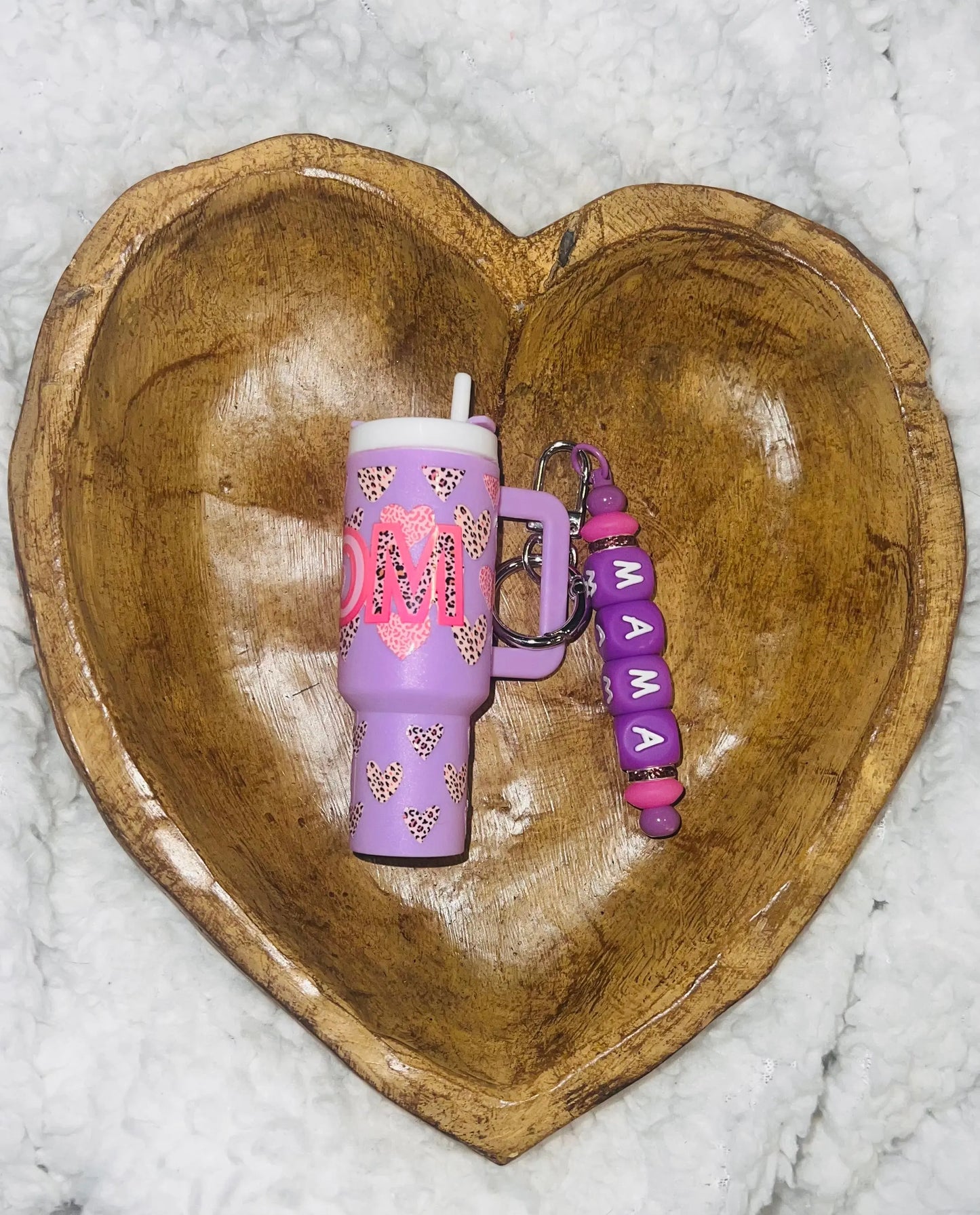 Mama Keychain/Chapstick Holder K's Crafty Vibes Co.