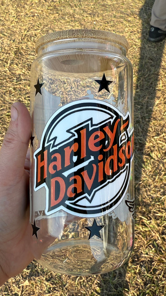 HD 4 16oz Glass Libby