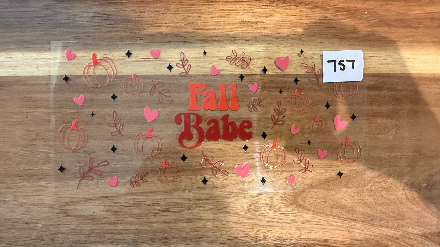 #757 Fall Babe